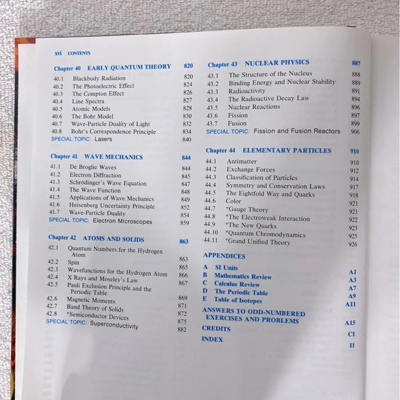 Vintage University Physics Hard Cover Text Book - Picture 11 of 11